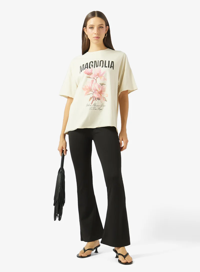 اونلي Casual Stretch Flared Pants