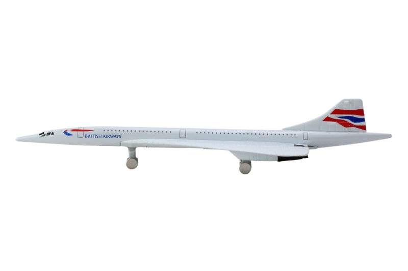 Daron British Airways Concorde Single Plane Toy , White Small - Image 5