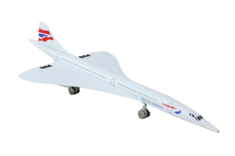 Daron British Airways Concorde Single Plane Toy , White Small - Image 2