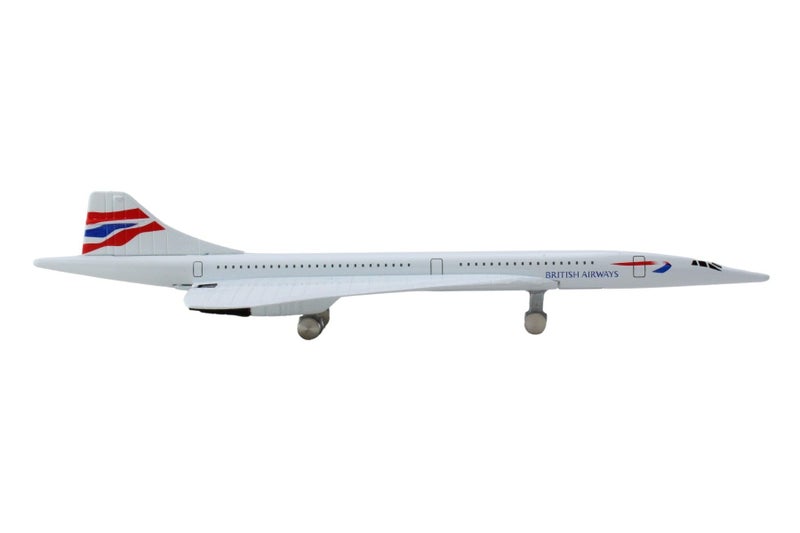 Daron British Airways Concorde Single Plane Toy , White Small - Image 4