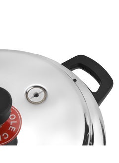 DELCASA Elegant Design & High Quality Material Stainless Steel Pressure Cooker With Induction Compatible  - Image 4
