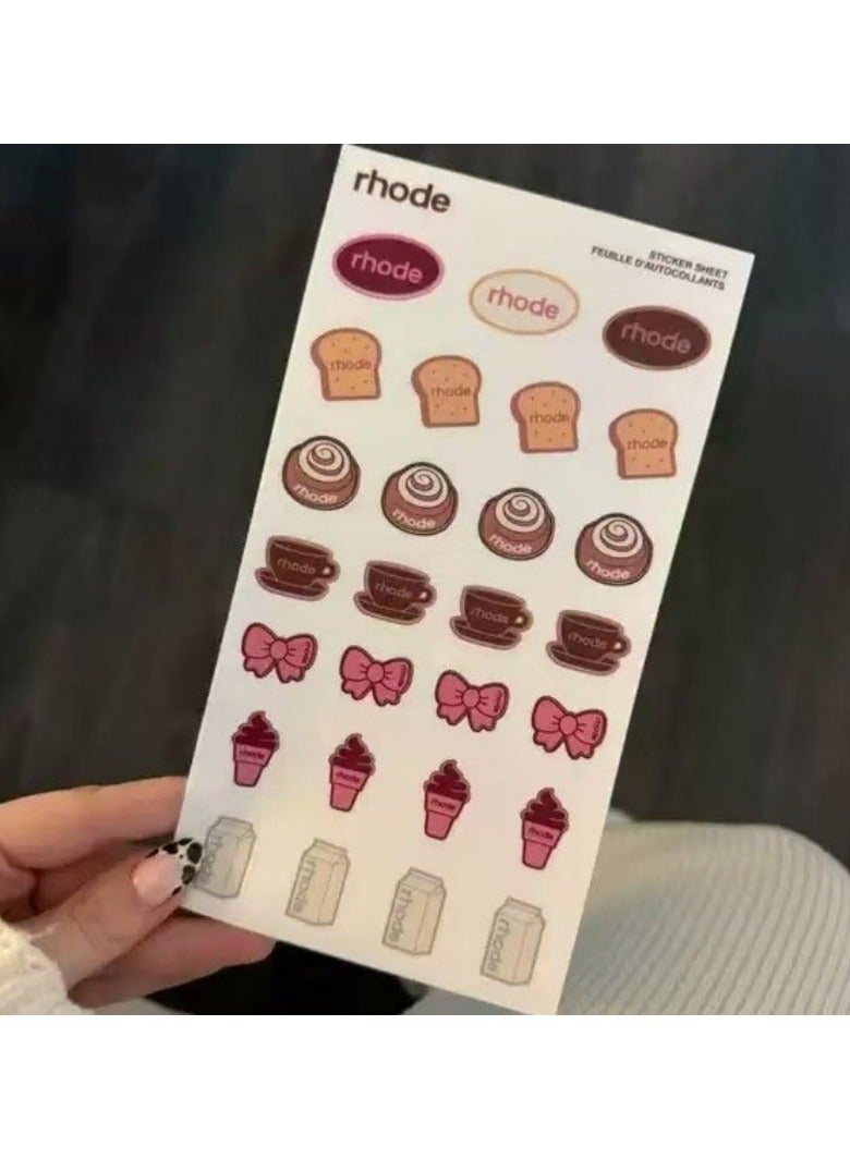 Rhodes Rhode Milk Bread Creative Stickers - Image 2