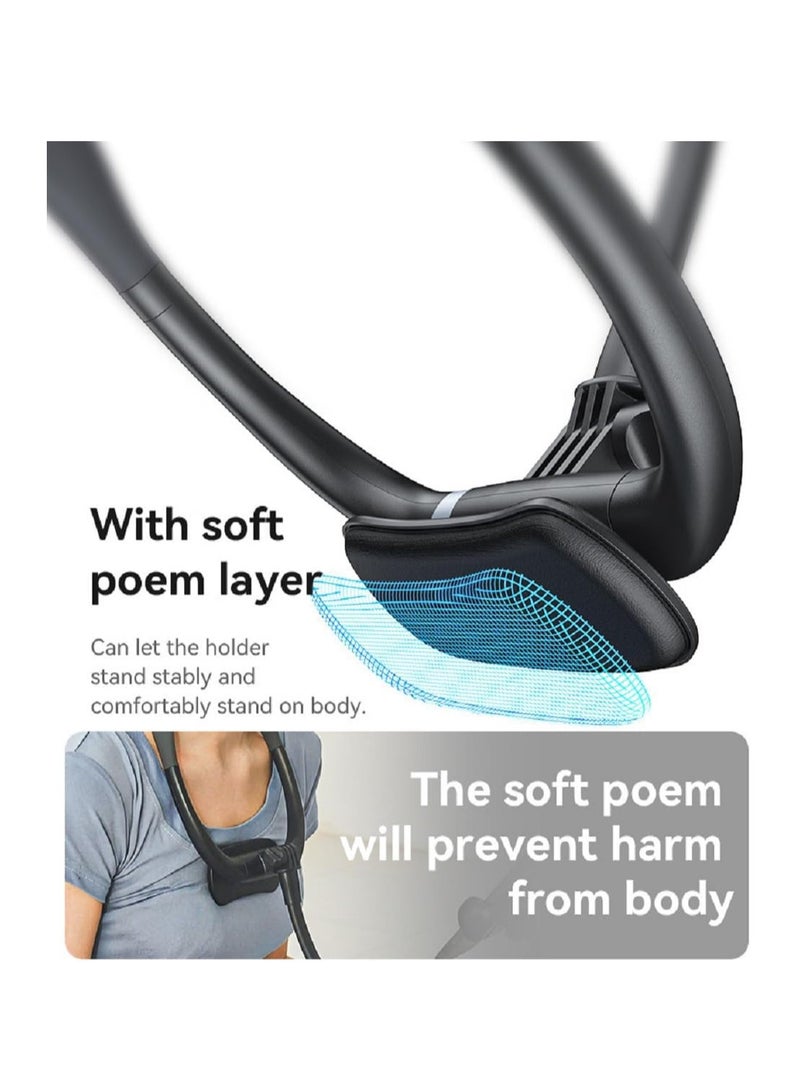 Cell Phone Stand, Neck Cell Phone Holder, Flexible Long Arm Gooseneck Phone Holder for bed, 360 Degree Free Rotation Phone Mount, Universal Multi-Functional Mobile Phone Stand for 4.7''-6.7'' Phone - Image 2