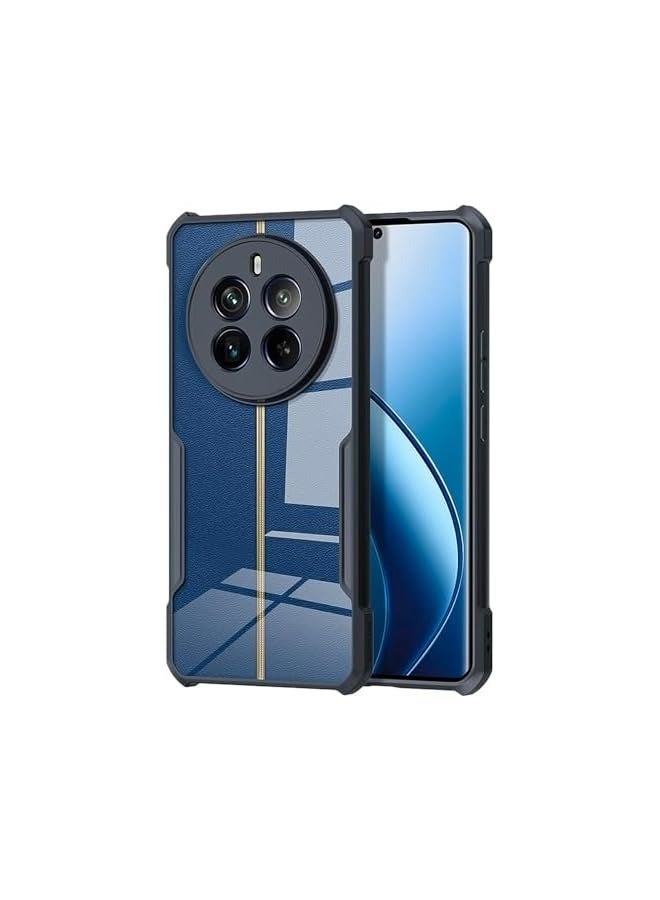 Green Tiger Realme 12 Pro Plus 5G Case, 12 Pro+ Camera Lens Protection Cover, TPU Shockproof Airbags Bumper Mobile Phone Back Cover, Anti-Yellowing Slim Fit Protective Casing - Image 1