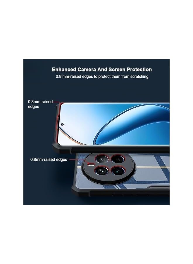 Green Tiger Realme 12 Pro Plus 5G Case, 12 Pro+ Camera Lens Protection Cover, TPU Shockproof Airbags Bumper Mobile Phone Back Cover, Anti-Yellowing Slim Fit Protective Casing - Image 2