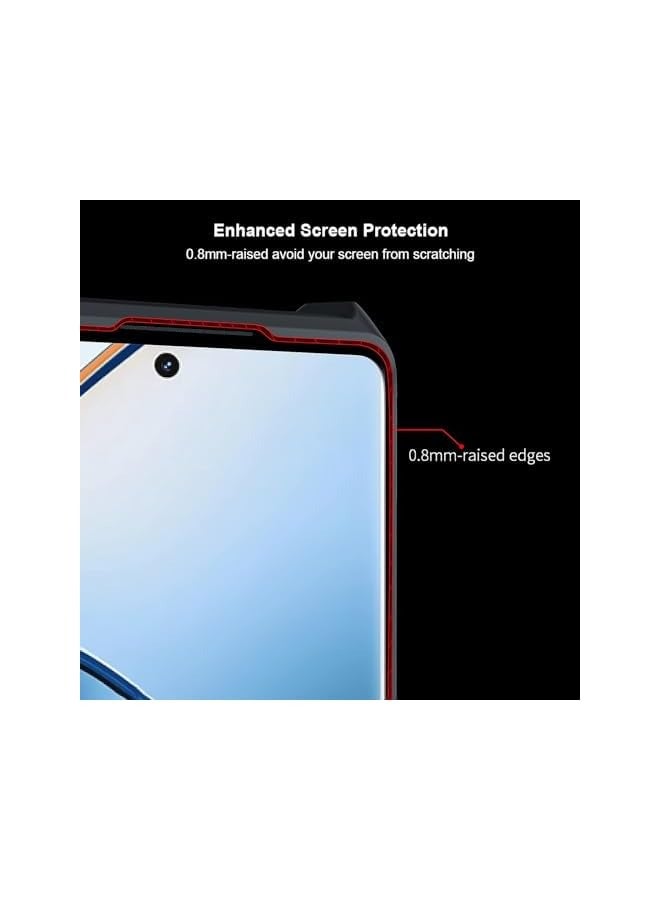 Green Tiger Realme 12 Pro Plus 5G Case, 12 Pro+ Camera Lens Protection Cover, TPU Shockproof Airbags Bumper Mobile Phone Back Cover, Anti-Yellowing Slim Fit Protective Casing - Image 5