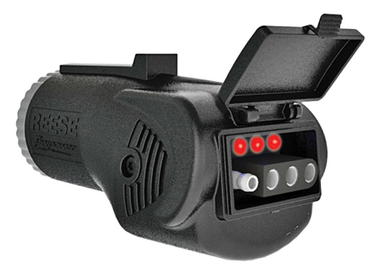 Reese ريس تو باور 78116 محول 7-طريقة شفرة إلى 4-طريقة مسطحة مع مختبر دائرة LED، عادي - Image 3