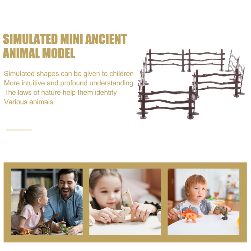 20pcs Simulation Fence Horse Corral Fencing Accessories Mini Garden Fence - Image 3