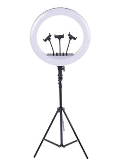 RL-18 LED Ring Light 18 Inch Soft Ring Light for Smartphones Camera YouTube TikTok Videos with Tripod & 3 phone Holders - pzsku/Z0638F2C451C5E6E0D26CZ/45/_/1719841580/721103ce-c3d9-4a6c-b4c6-4b64b2373d57