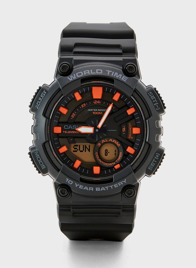 CASIO Classic Pu Strap Analog Watch - Image 1