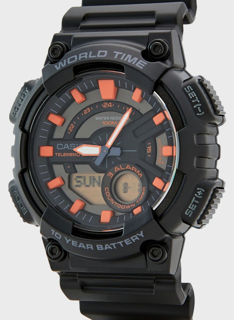 CASIO Classic Pu Strap Analog Watch - Image 2