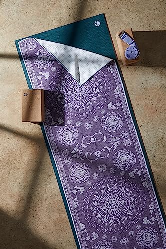 Manduka Yogitoes Hot Yoga Mat Towel - 71" | Moisture Activated Grip | Patented Silicone Nubs | Highly Absorbent, Durable & Easy Care | Made from Recycled Materials | 71 x 24 Inches - Image 5