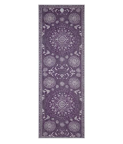 Manduka Yogitoes Hot Yoga Mat Towel - 71" | Moisture Activated Grip | Patented Silicone Nubs | Highly Absorbent, Durable & Easy Care | Made from Recycled Materials | 71 x 24 Inches - Image 4