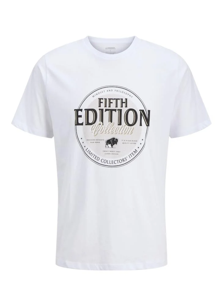 JJ Rebel Blashort Sleevee  Short Sleeve Crew Neck T-Shirt