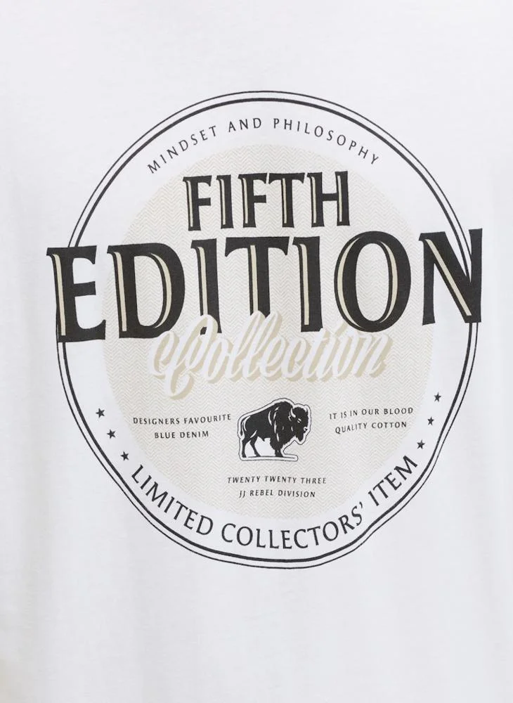 JJ Rebel Graphic Print Regular Fit T-Shirt