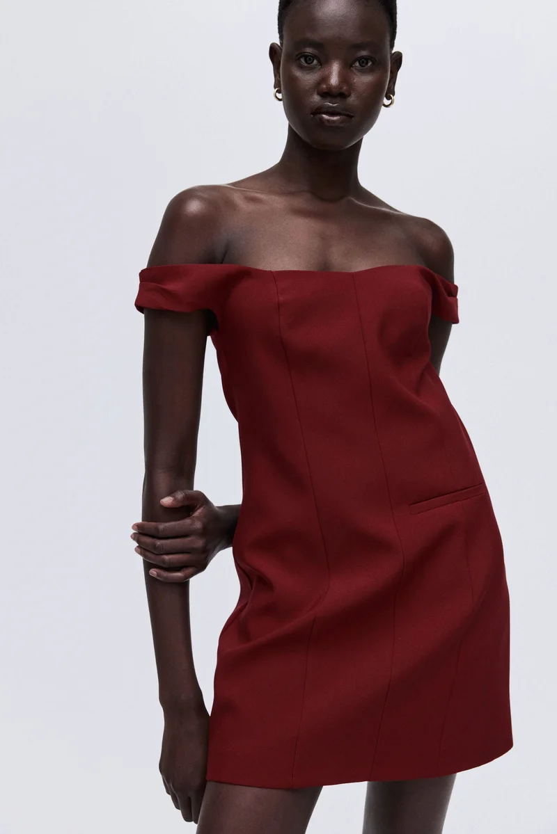 H&M Off-the-shoulder dress