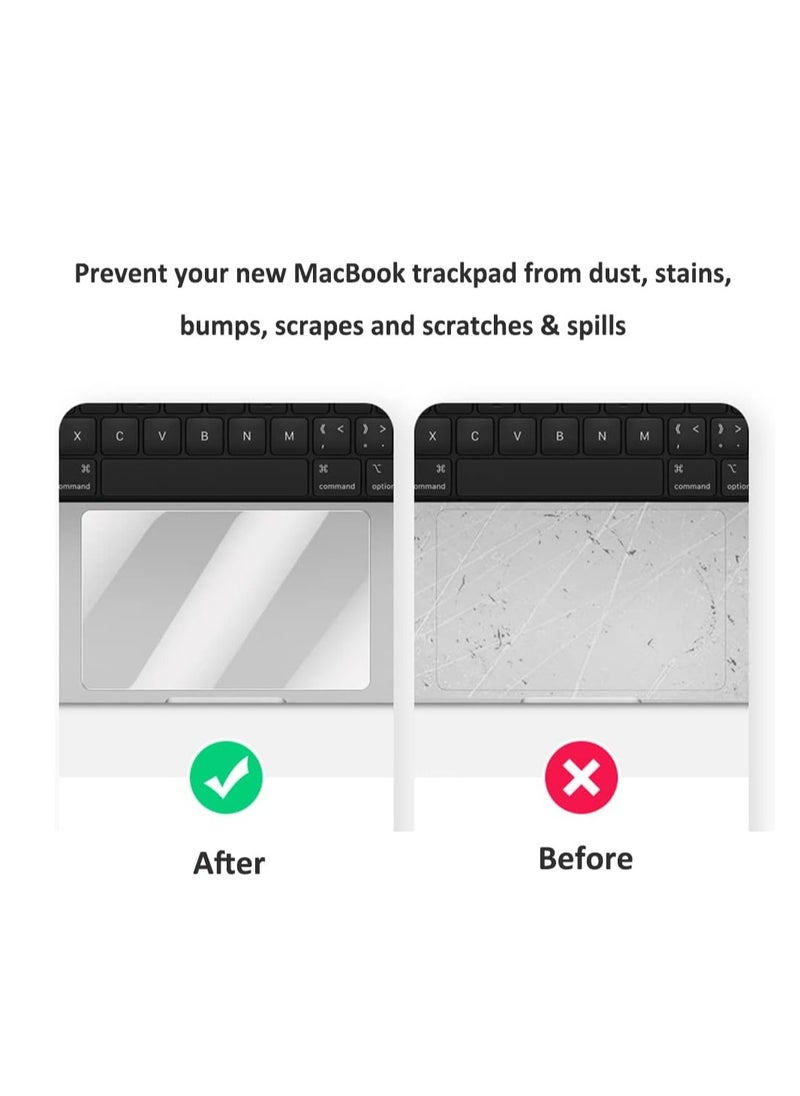 Generic 2-Pack Trackpad Protector for MacBook Pro 16" (M4 Pro/M4 Max Chip/M3/M2/M1) Clear Laptop Touchpad Cover Skin Protective Accessories  - Image 5