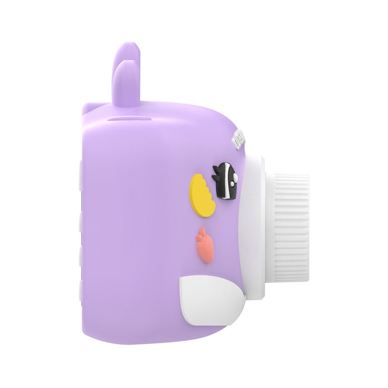 Kids Camera: Purple 32G Memory Card Card Reader HD AI Autofocus - Drop Resistant Silicone Case Mini SLR for Toddlers Young Photographers Home Outdoor Play - Image 3