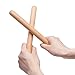 TDOCK 8 Pcs Musical Percussion Instrument Set includes 4 Pcs 8 Inch Rhythm Sticks Wood Claves and 4 Pcs Wood Egg Shakers - Image 3
