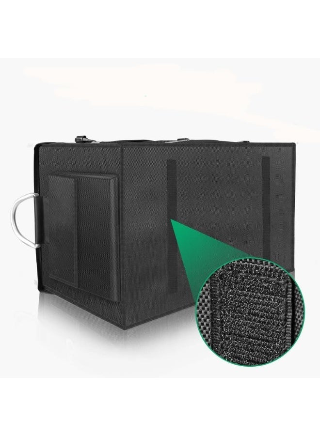 car trunk organizer, foldable storage box, car storage, SUV organizer, car accessories, waterproof car organizer, car bag, car cleaning box, cargo storage, car tools box, Saudi car accessories - Image 3