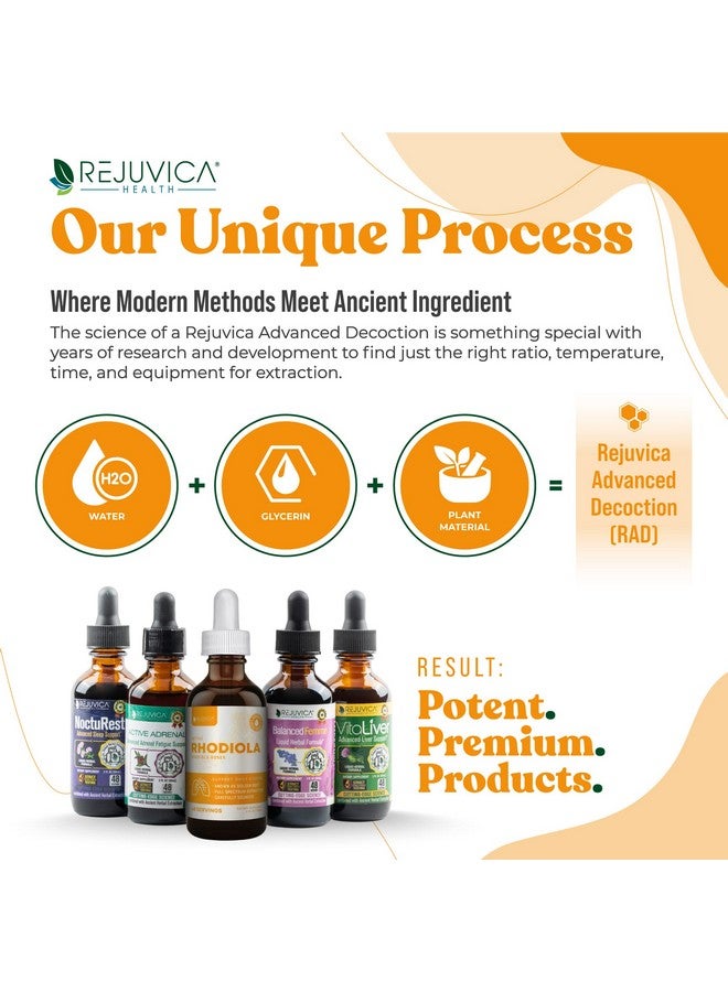 Rejuvica Health Active Rhodiola - Rhodiola Root Extract with Natural Rosavins - Liquid Delivery for Better Absorption - Supports Energy & Stress  - Image 4