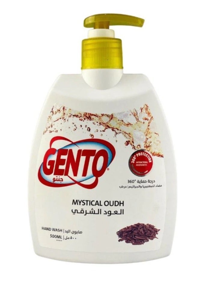 GENTO صابون يد عود غامض 500 مل