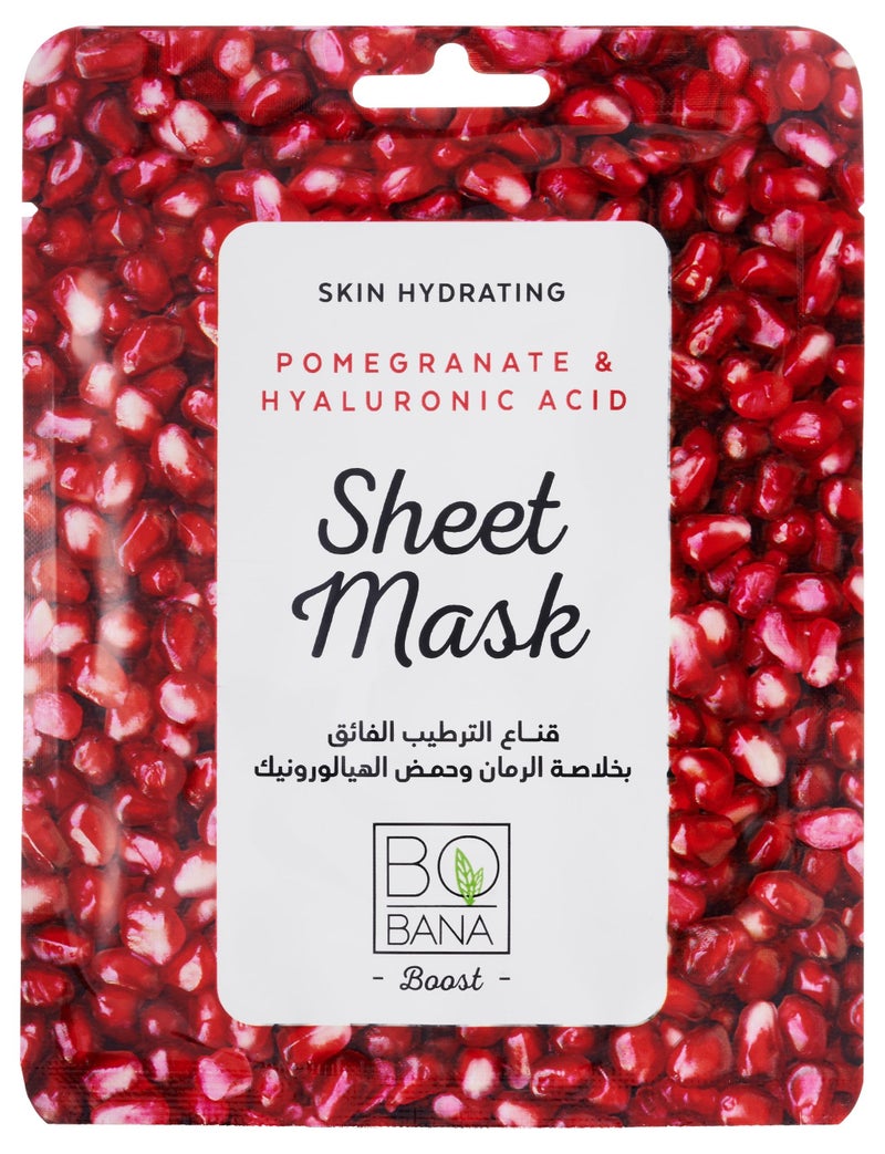 BOBANA Pomegranate & Hyaluronic Acid Sheet Mask