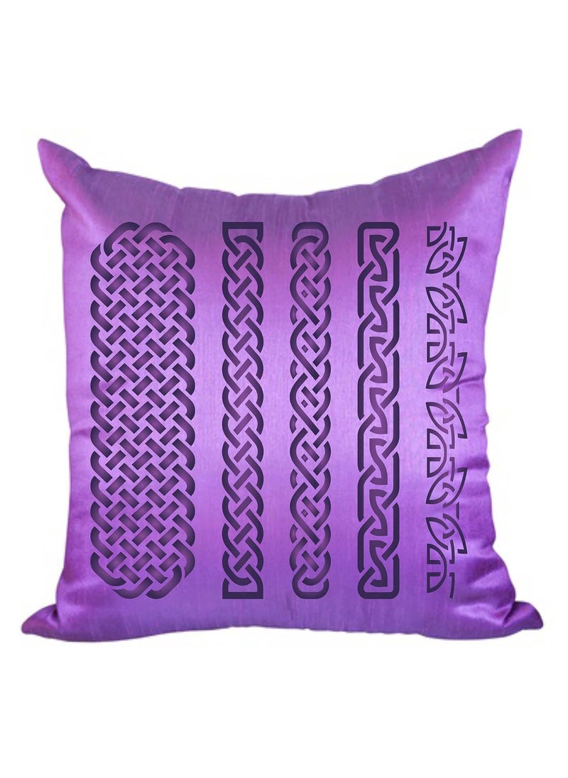 Usnyabni - Stencils for Walls: Celtic Knot Stencil, 4.5 x 4.5 inch (S) - Irish Celts Viking Knotwork Border Woven Ethnic Braided Protection Knot Stencils for Painting Template - Image 1
