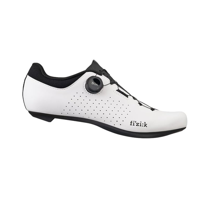 Fizik Unisex Vento Omna Road-Biking-Shoes, White/Black, 10.5-11 US Men - Image 3