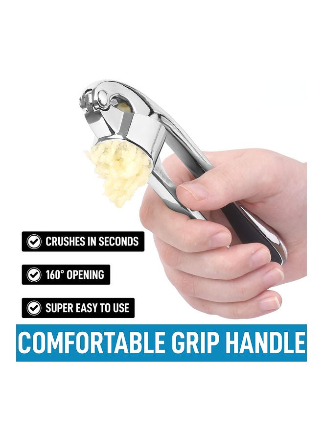 Aknur Garlic Press Silver - Image 3