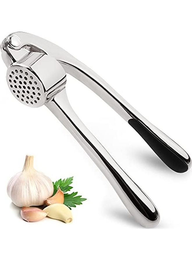 Aknur Garlic Press Silver - Image 1