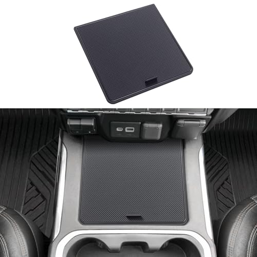 JKCOVER Center Console Compartment Cover Hidden Organizer Fits 20192022 Chevy SilveradoGMC Sierra 1500 and 20202023 Chevy SilveradoGMC Sierra 2500HD 3500HD Accessories Full Console wBucket Seats Only - Image 1