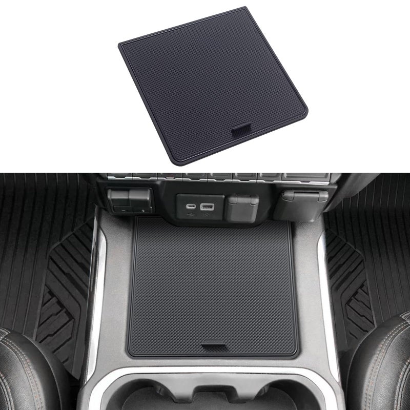 JKCOVER Center Console Compartment Cover Hidden Organizer Fits 20192022 Chevy SilveradoGMC Sierra 1500 and 20202023 Chevy SilveradoGMC Sierra 2500HD 3500HD Accessories Full Console wBucket Seats Only - Image 2