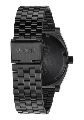 NIXON Time Teller A045-100m Water Resistant Men's Analog Fashion Watch (37mm Watch Face, 19.5mm-18mm Stainless Steel Band) - Image 3