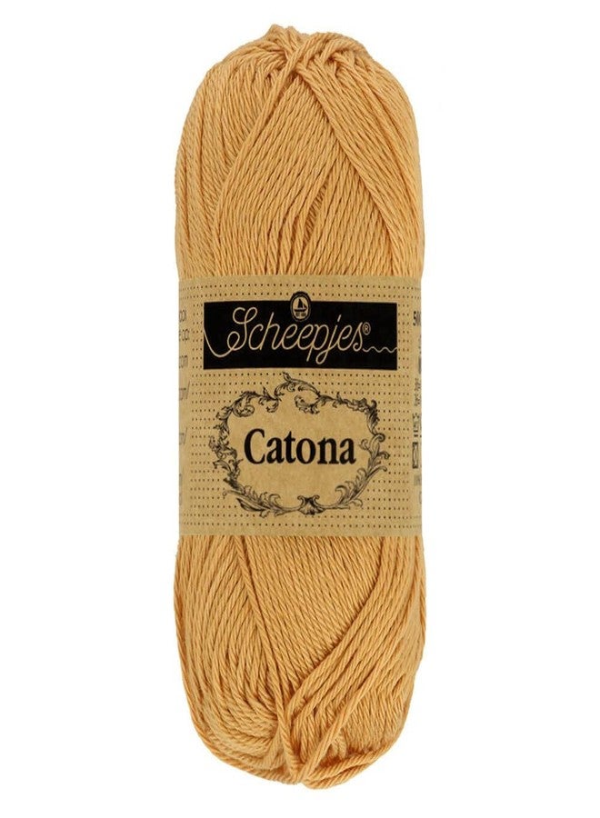 Scheepjes Catona 50g - 179 Topaz, Beige Crochet and Knitting Yarn