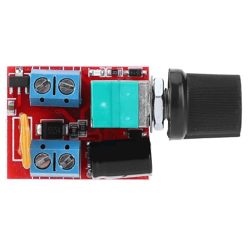 PWM DC Motor Speed Controller 5A 3V 35V High Power Self Recovery For Robotics LED Dimmer - Image 2