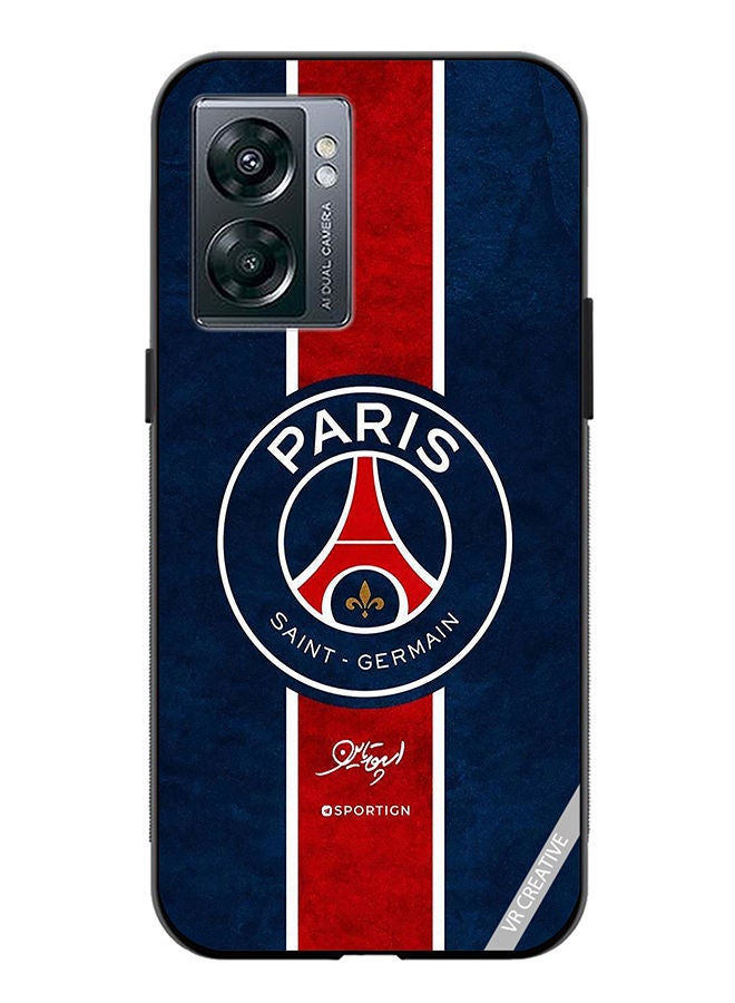 VR CREATIVE Protective Case Cover For OnePlus Nord N300 Paris Saint Germain Design Design Multicolour - Image 1
