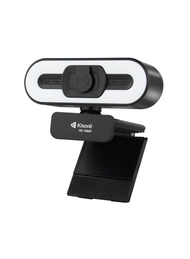 Kisonli Webcam D2 with Built-in Microphone 1080p - Image 1