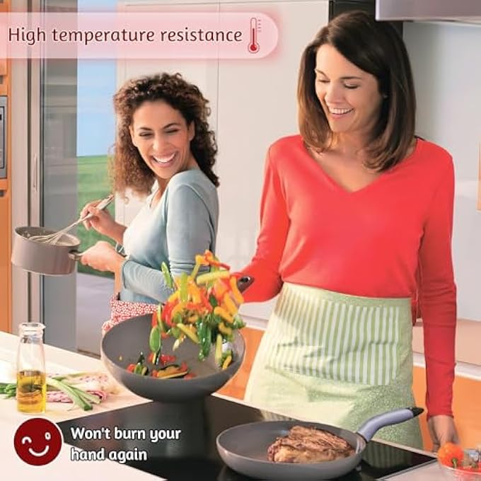 ريحني غطاء مقبض مقلاة سيليكون صغير باللون الرمادي - Image 2