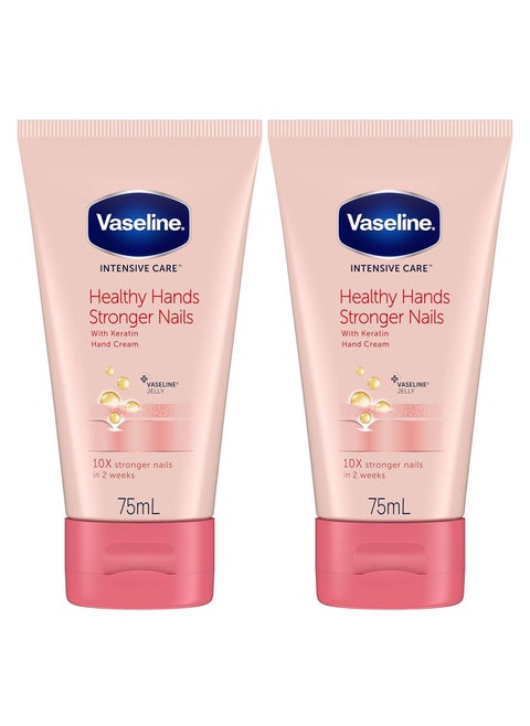 Intensive Care Healthy Hands and Stronger Nails Hand Cream 2 x 75 ml