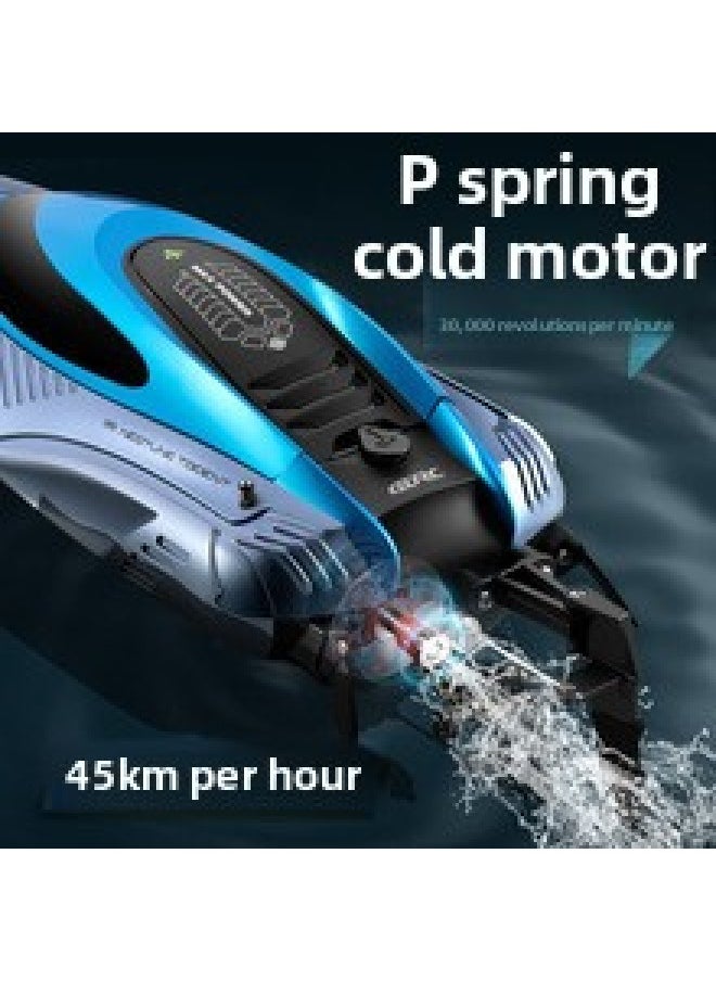 S3 Remote Control Boat High Horsepower Large Remote Control High Speed Boat Speedboat Children's Water Toy Charging Boat Model Cross Border-Color:S3-extra Large Water Cooled 45 Speed ​​-Specification:Three-power Package-two Spare Batteries  - Image 3