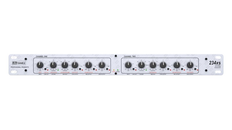 da.beatz. Dabeatz 234-XS Professional 4-Way Audio Crossover | 2/4 Channel Stereo & Mono Splitter | XLR Output |High, Mid, Bass,Sub Control | 24dB/Oct Linkwitz Riley Filter | DJ & Stage Subwoofer - Image 3