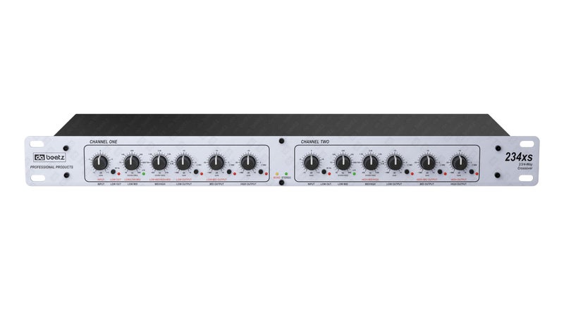 da.beatz. Dabeatz 234-XS Professional 4-Way Audio Crossover | 2/4 Channel Stereo & Mono Splitter | XLR Output |High, Mid, Bass,Sub Control | 24dB/Oct Linkwitz Riley Filter | DJ & Stage Subwoofer - Image 5