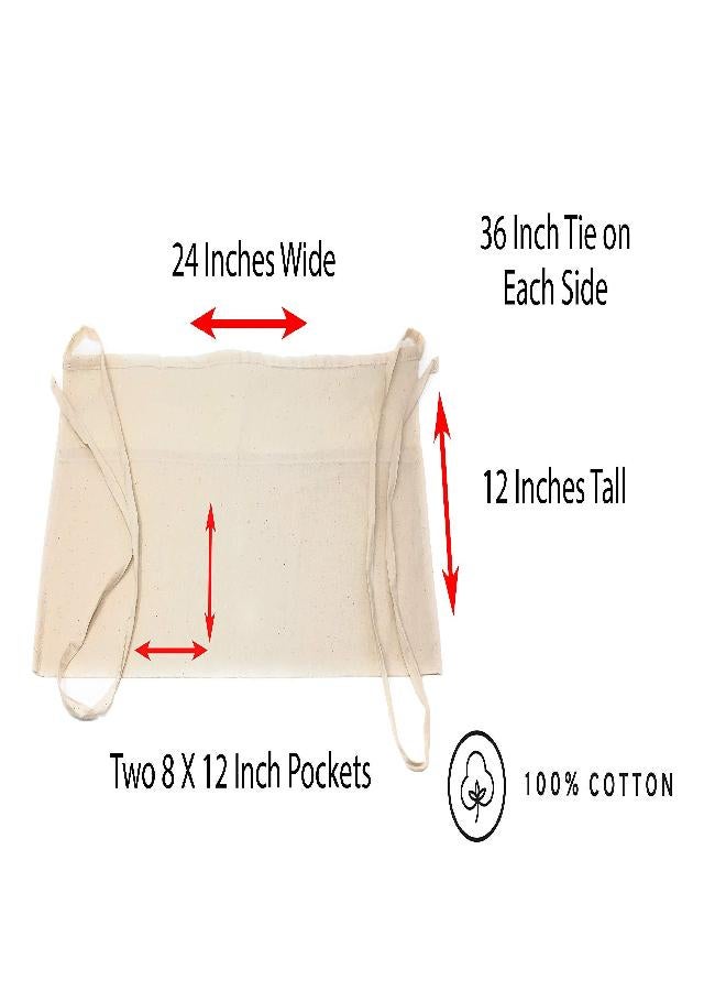 Whitmor Canvas Clothespin Bag Hanging Storage Organizer - Image 2