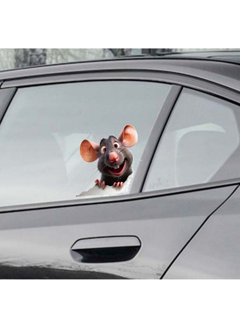 ملصقات سيارات على شكل فأر، ملصقات وملصقات مصد للسيارات - Image 3