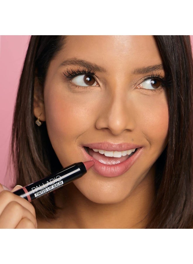 Palladio Tinted Lip Balm, Hydrating and Moisturizing (Sweet Peach) - Image 3