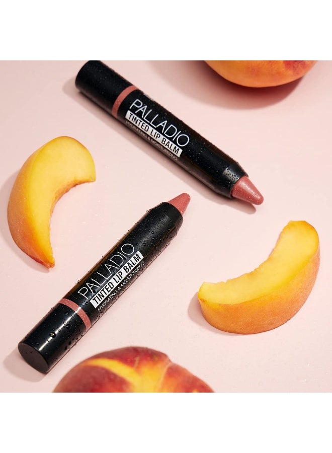 Palladio Tinted Lip Balm, Hydrating and Moisturizing (Sweet Peach) - Image 4