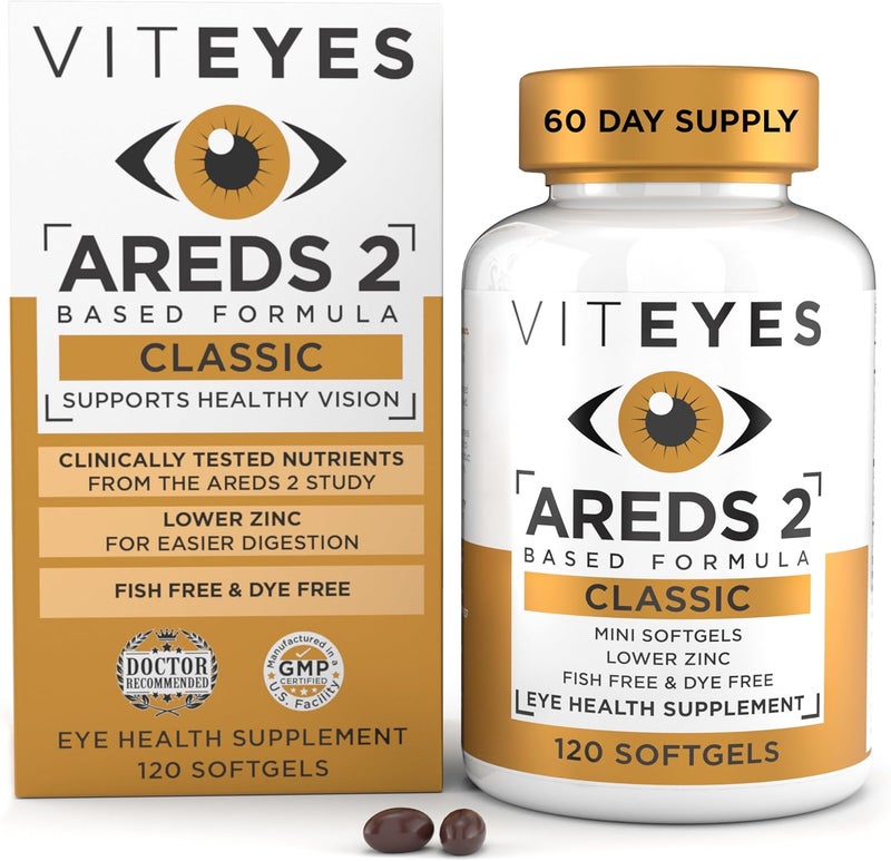 Viteyes AREDS 2 Eye Health Supplement Softgels for Adults - Image 1