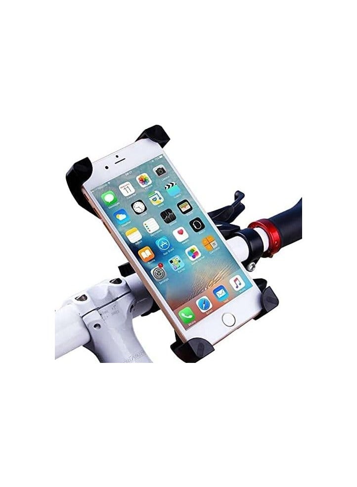 Bills Adjustable Handlebar Cell Phone Holder,Bike Phone Mount, Universal Mobile Holder for Bike, Motorcycle Bicycle Handlebar Cradle, Bike Phone Holder Compatible with All Phones - Image 3