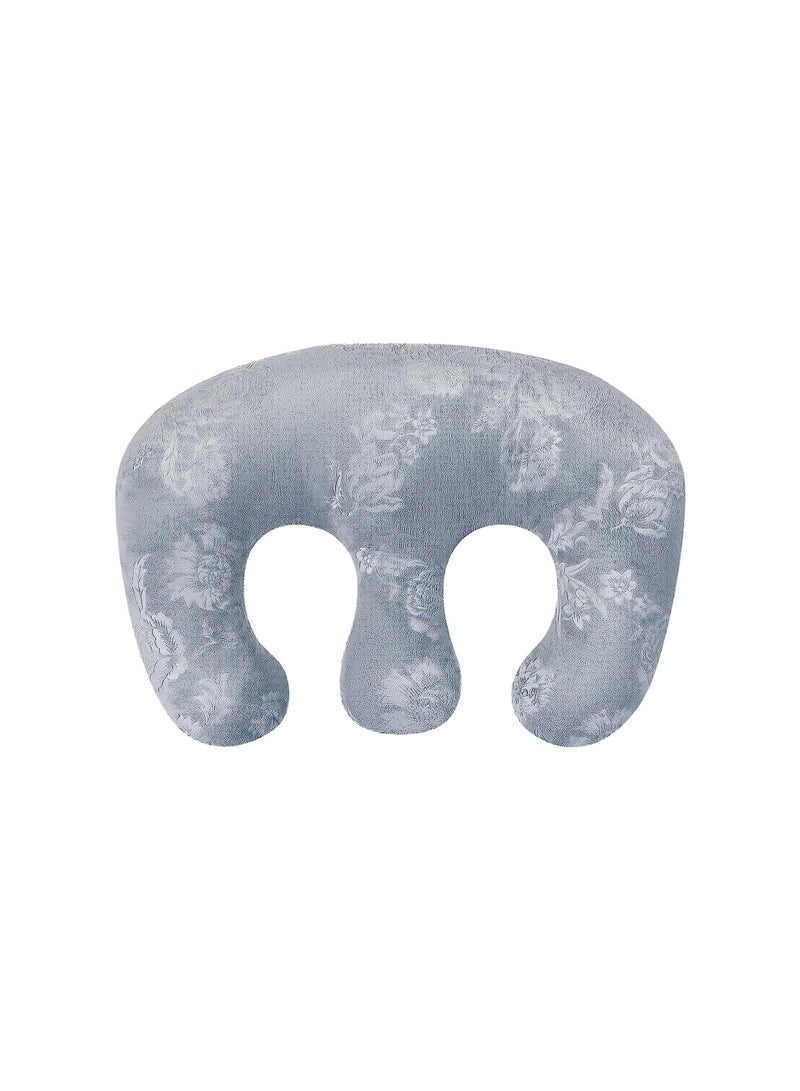 Beauty Salon Support Pillow, SPA Massage Soft Chest Pillow Pad, Nap Professional Portable Travel Sleeping Pillow (Gray)  - Image 1